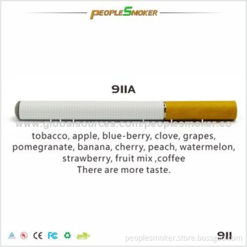 Disposable Electronic Cigarette with 2 x Cartomizers, 1 x Battery/USB Charger and Blister Pack